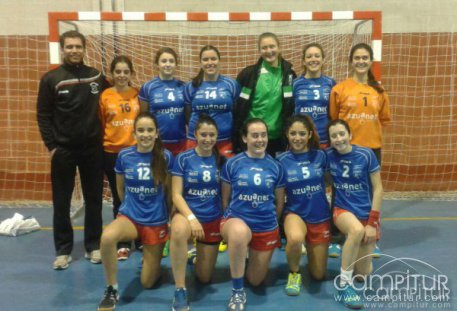 Los equipos cadete y juvenil de balonmano de Granja, campeones de Liga Regular.